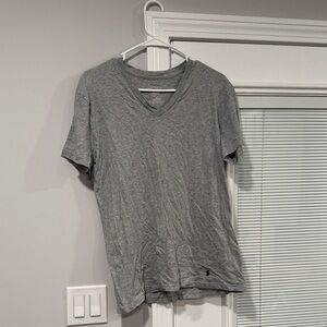 Polo Ralph Lauren Gray V-Neck Tee
